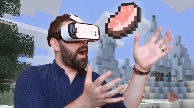 Gafas realidad 2025 virtual minecraft